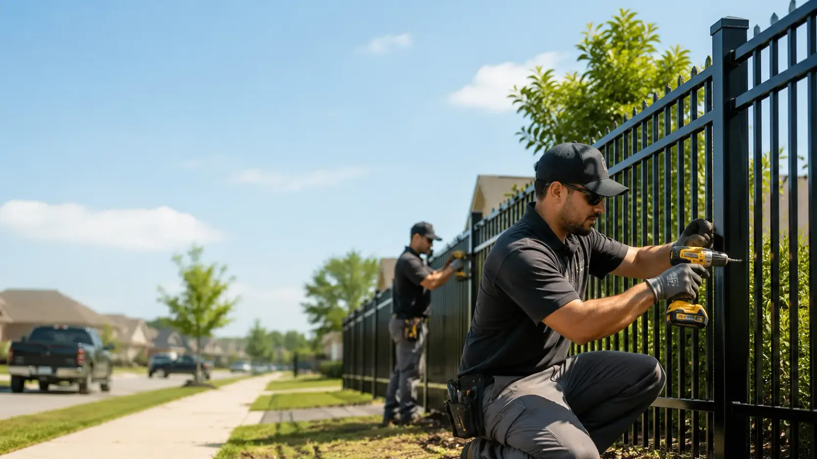 Metal Fence Installation in Valley, WA
